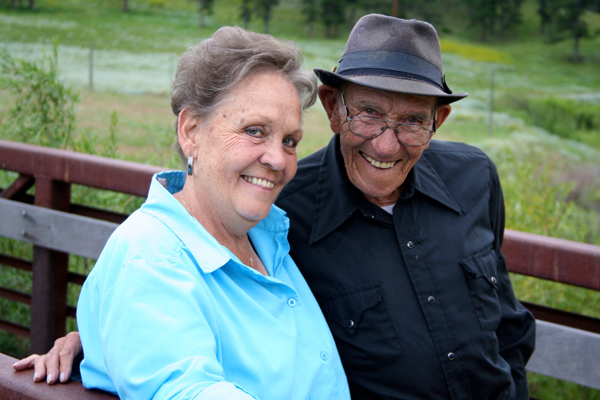 My parents, Deanna (Kathy) and Jimmie Justice, summer 2015